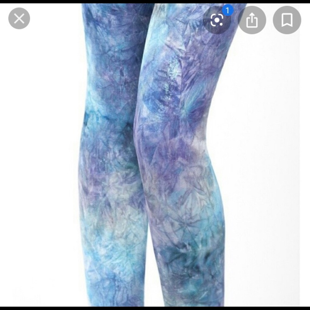 Black Milk Fairy Paint Blue Leggings. Small, NWOT - Picture 7 of 8